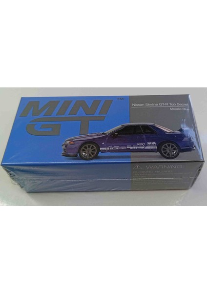 Dianomi Mini Gt 1:64 Nissan Skyline Gt-R Top Secret/ Metalic Blue (8cm) fiyatları