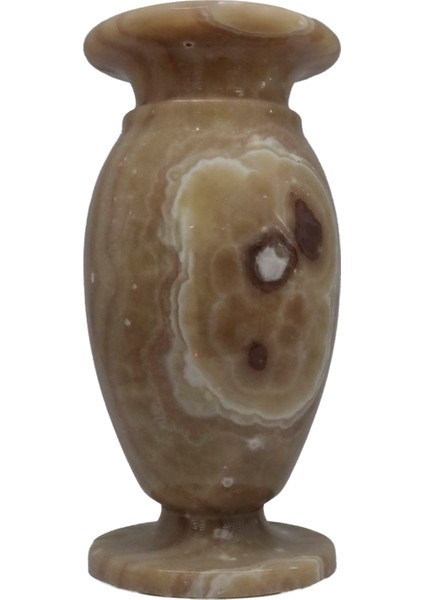 "el Yapımı Oniks Küp Vazo – 20 cm Şıklığında Dekoratif Dokunuş" modelleri