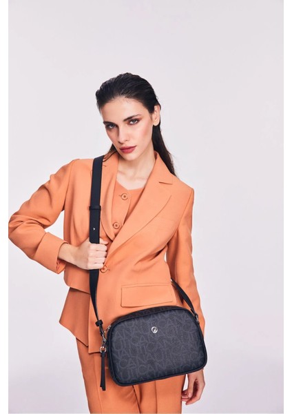 Kadın Postacı Çantası CN6559T Siyah