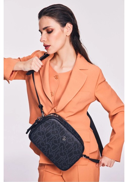 Kadın Postacı Çantası CN6559T Siyah fiyatları