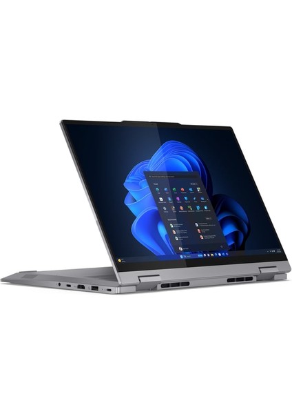 Thinkbook 14 2-In-1 G4 Iml Intel Core Ultra 7 155U 16GB Ddr5 4tb SSD 14" Dokunmatik Wuxga 300NITS IPS Freedos Taşınabilir Bilgisayar 21MX002VTRF04 + Zetta Çanta