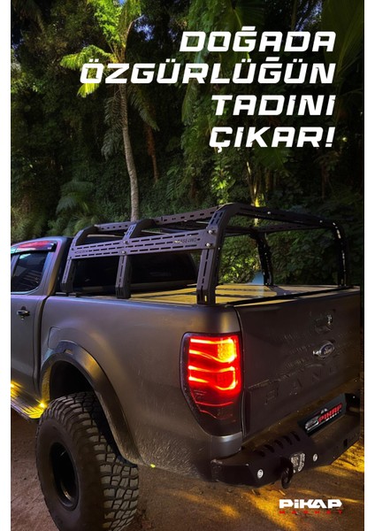 Fiat Fullback Uyumlu Çadır Taşıyıcı Rollbar