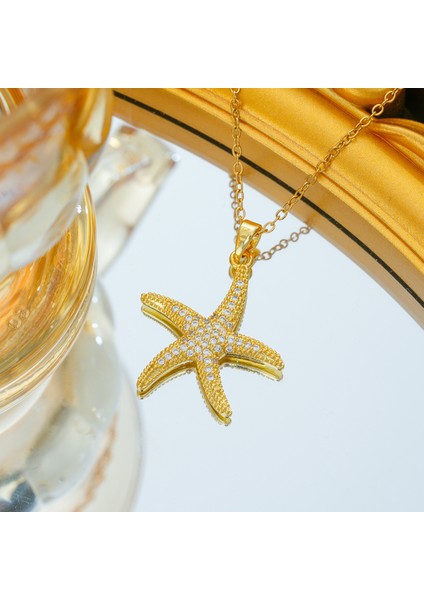 Çok Yönlü Internet Ünlü Kolyesi Üst Düzey Tasarım Zirkon Köprücük Kemiği Zincir Kolye (Yurt Dışından)