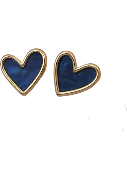 Kore Tarzı Kamelya Tarzı Delinmemiş Küpe Inci Çiçek Dama Tahtası Elmas Küpe Kadınlar Için (Yurt Dışından)