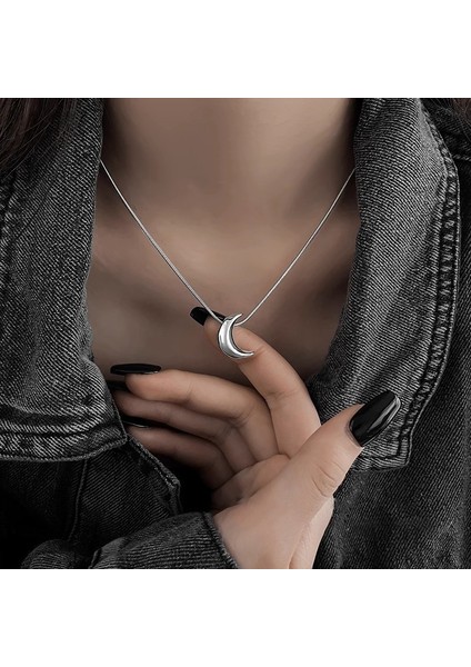 Üst Düzey Kelebek Inci Kolye Kadın Ins Tarzı Çok Yönlü Niş Yeni Ürün Klavikula Zinciri Hafif Lüks Zarif Aksesuarlar (Yurt Dışından)