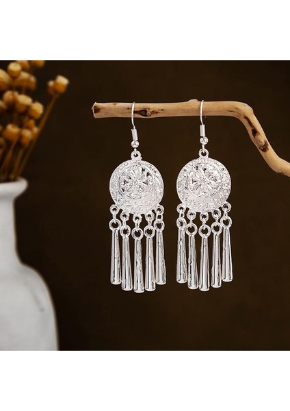 Cacaomiao Küpeleri, Etnik Azınlık Turistik Küpeleri, Bohem Uzun Yapraklı Püskül Küpeler (Yurt Dışından) fırsatları