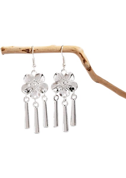 Miao Küpeleri, Etnik Azınlık Turistik Küpeleri, Bohem Uzun Yapraklı Püskül Küpeler (Yurt Dışından)