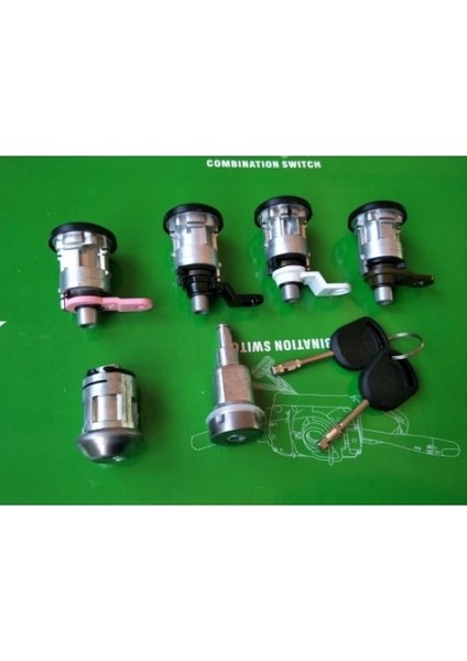 Kılıt Sıfre Takımı 1 Takım : 6 `lı Ford Transıt M12-M15 Bm 93-00 (Oem No: 95VB B22050 Bg)