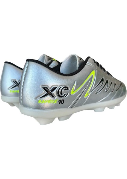 Erkek Krampon Dişli Futbol Ayakkabısı GÜMÜŞ fırsatları