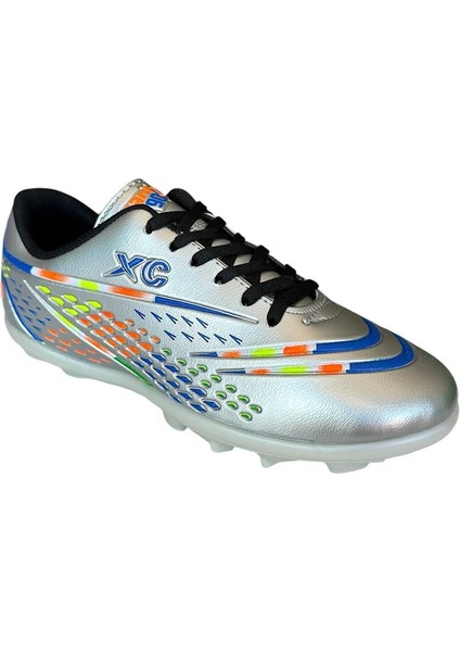 Erkek Krampon Dişli Futbol Ayakkabısı GÜMÜŞ modelleri