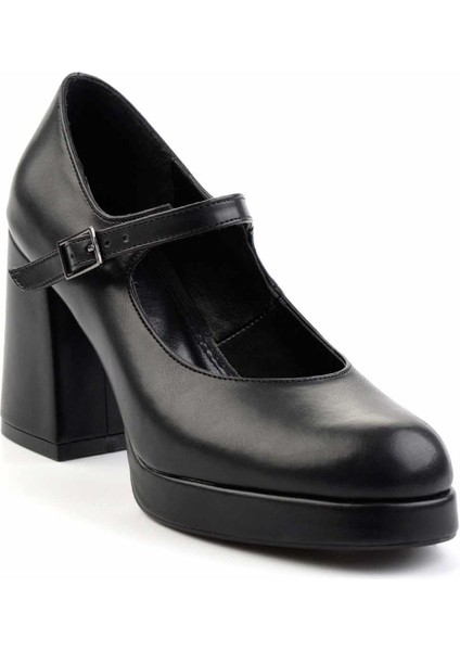 Siyah Kadın Klasik Topuklu Ayakkabı K01188050509 modelleri
