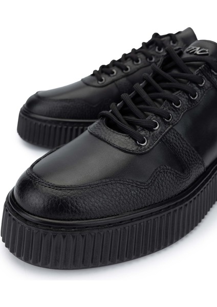 Erkek Deri Siyah Sneakers & Spor Ayakkabı 352 21241 SK24-25 Syh Fltr/syh Np modelleri