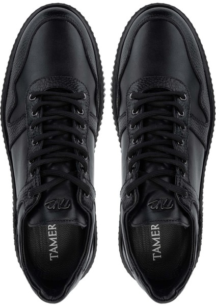 Erkek Deri Siyah Sneakers & Spor Ayakkabı 352 21241 SK24-25 Syh Fltr/syh Np indirimleri