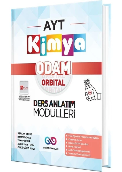 Orbital Yayınları AYT Kimya Ders Anlatım Modülleri