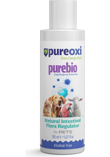 PureOxi Purebio Doğal Iç Sağlık Destekleyici - 150 ml