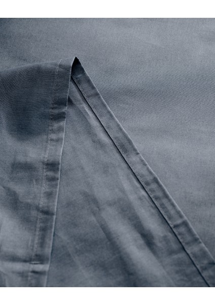 Manon Tek Kişilik %100 Pamuk Ranforce Lastiksiz Çarşaf - Koyu Mavi modelleri