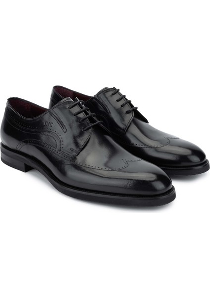 Erkek Hakiki Deri Siyah Klasik Ayakkabı 342 8970 Erk Ayk SK24-25 Sıyah Bfl fiyatları