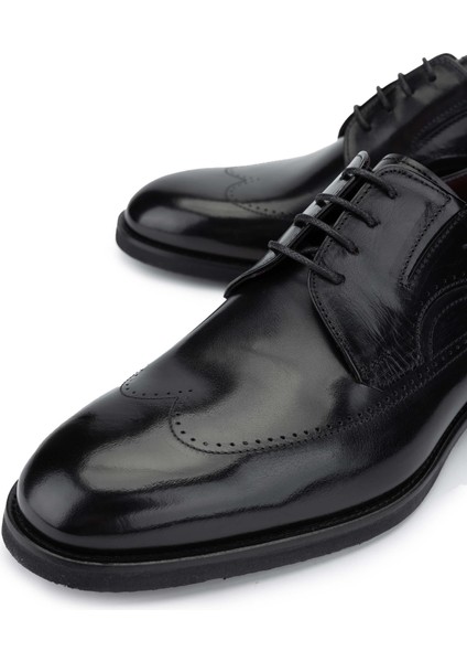 Erkek Hakiki Deri Siyah Klasik Ayakkabı 342 8970 Erk Ayk SK24-25 Sıyah Bfl modelleri
