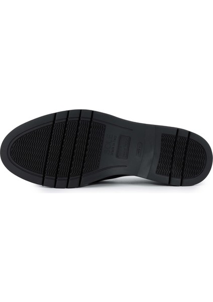 Erkek Deri Siyah Loafer Ayakkabı 698 1146-1 Erk Ayk Y24 Sıyah