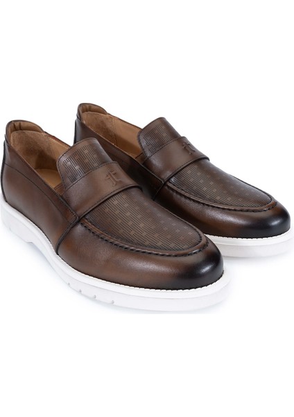 Erkek Deri Taba Loafer Ayakkabı 698 1146-1 Erk Ayk Y24 Taba fiyatları