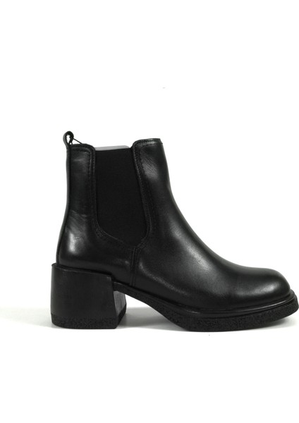 Kadın Hakiki Deri Lastikli Bot modelleri