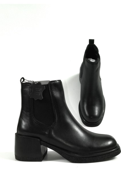 Kadın Hakiki Deri Lastikli Bot indirimleri