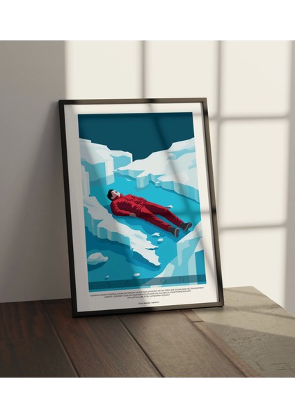 Buzul Sanat Tablo, Küresel Isınma Duvar Dekor