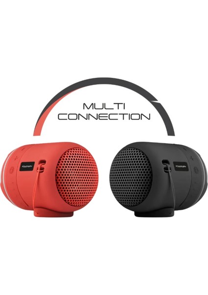 Powerway C4 Taşınabilir Bluetooth Hoparlör Ses Bombası Yüksek Ses Gücü ve LED Işık modelleri