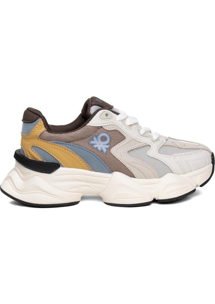 BNI-11121 Kadın Klasik Sneaker Bej