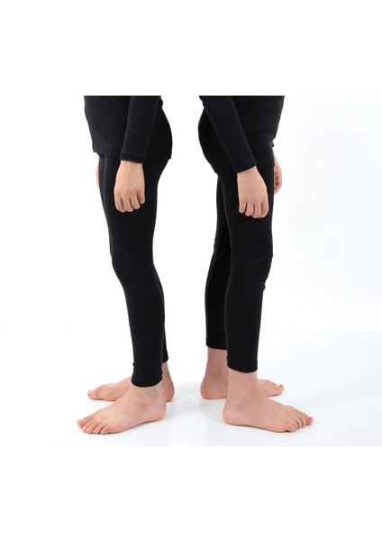 | Erkek ve Kız Çocuk Termal Unısex Tek Alt Şardonlu Termal Yumuşak Tayt ( 1 Adet)