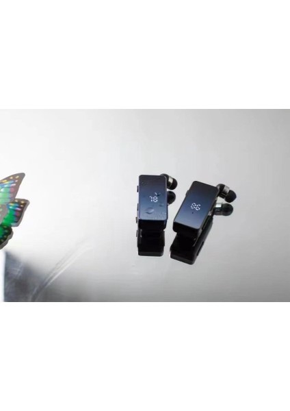 K67 Makaralı Bluetooth Kulaklık Yaka Klipsli 2 Telefon Bağlanır 20 Dakikada Şarj Olur LCD Şarj Göstergesi