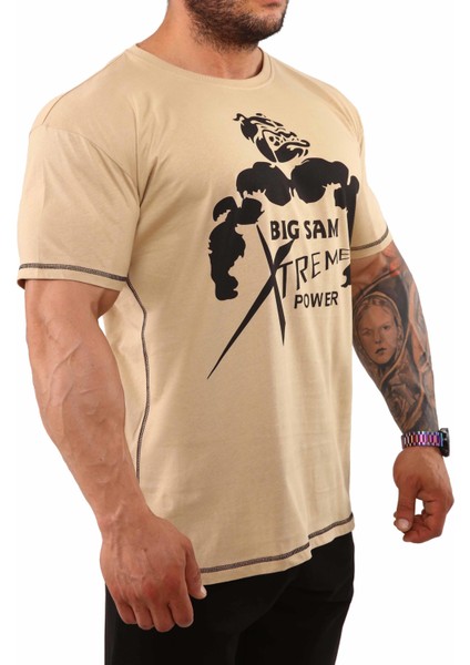 Çöl Sarısı Tişört Big Sam 2852 fiyatları