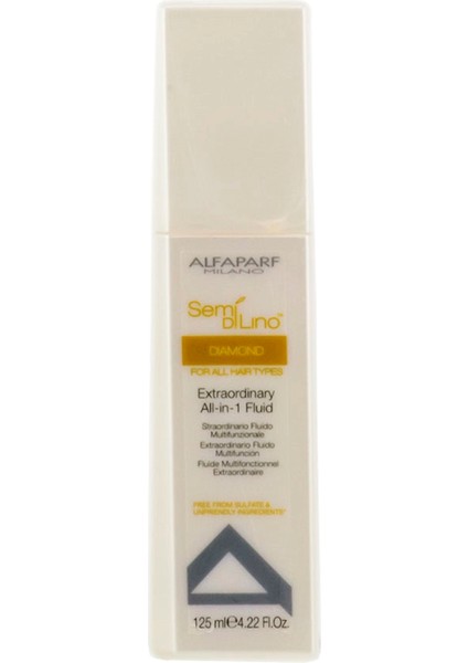 Alfaparf Semi Di Lino Diamond Parlaklık Veren Saç Bakım Spreyi All In 1 Fluid - 125 ml