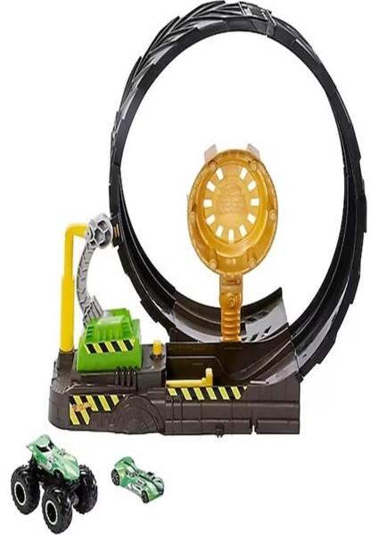 Monster Trucks Çemberde Yarış Seti HBH70