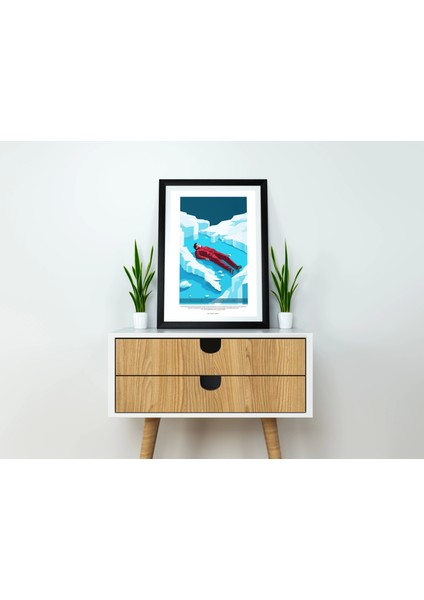 Buzul Sanat Tablo, Küresel Isınma Duvar Dekor