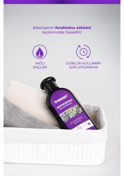 Biberiye Canlandırıcı Bakım Şampuanı 300 ml ve Biberiye & Nane Saç Toniği 125 ml fiyatları