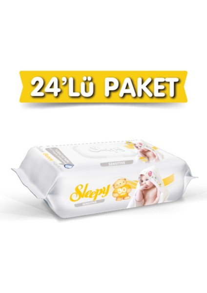 Sensitive Islak Bebek Havlusu 90X24