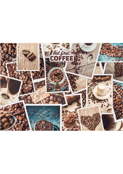 1000 Parça Puzzle - But First Coffee