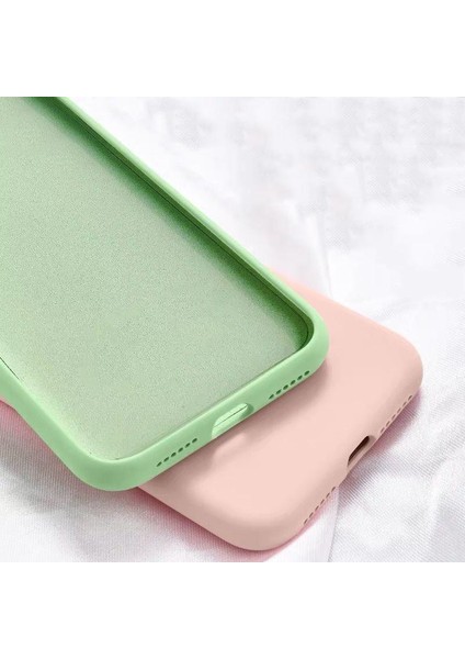 Huawei P Smart 2021 Lansman Likid Silikon Kamera Korumalı Kılıf