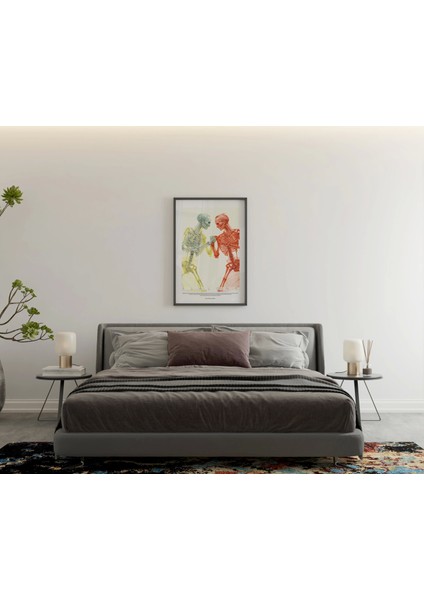 Soyut Illüstrasyon Modern Tablo, Yurt Odası Duvar Dekor modelleri