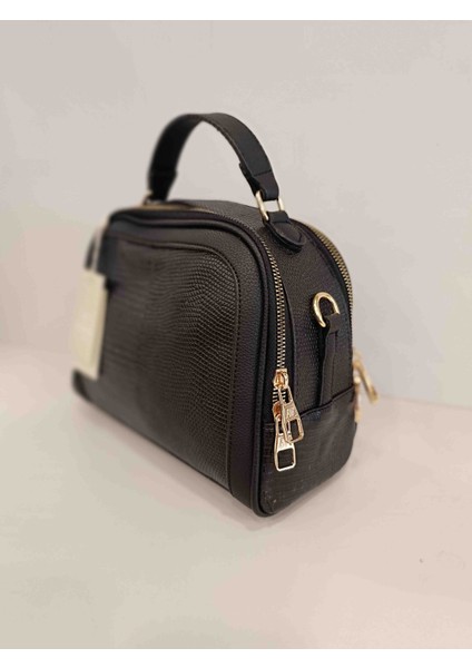 Armine 302 Kadın Çanta siyah croko modelleri