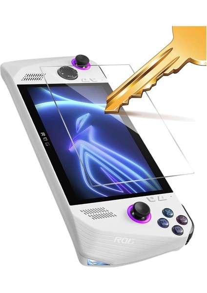 Asus Rog Ally 7 Inç Ekran Koruyucu Nano Oyun Konsolu Parlak Şeffaf