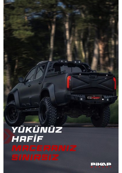 Isuzu D-Max Uyumlu Ledli Rollbar