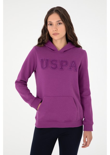 U.s. Polo Assn. Kadın Menekşe Sweatshirt 50296931-VR037