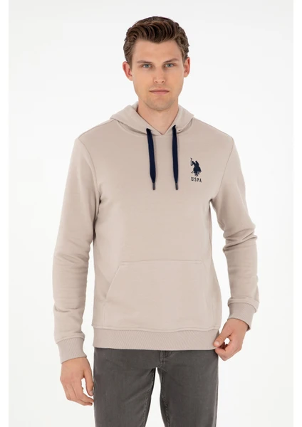 U.S. Polo Assn. Erkek Taş Sweatshirt 50289059-VR049