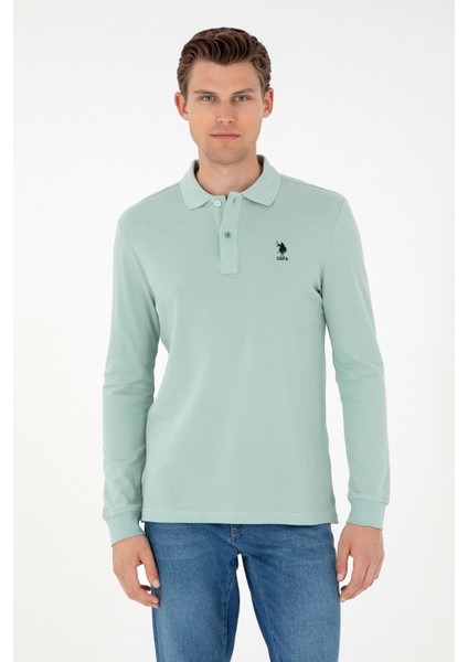 Erkek Su Yeşili Sweatshirt 50289062-VR048