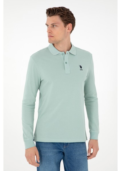 Erkek Su Yeşili Sweatshirt 50289062-VR048 modelleri