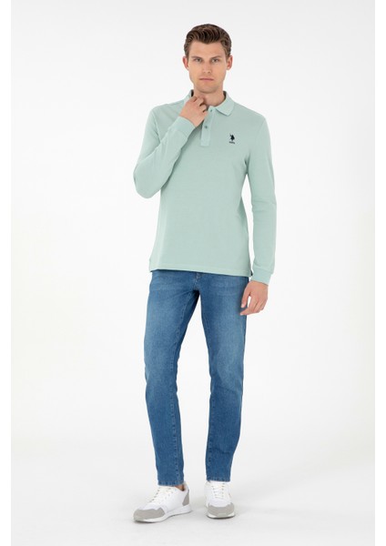 Erkek Su Yeşili Sweatshirt 50289062-VR048 fırsatları