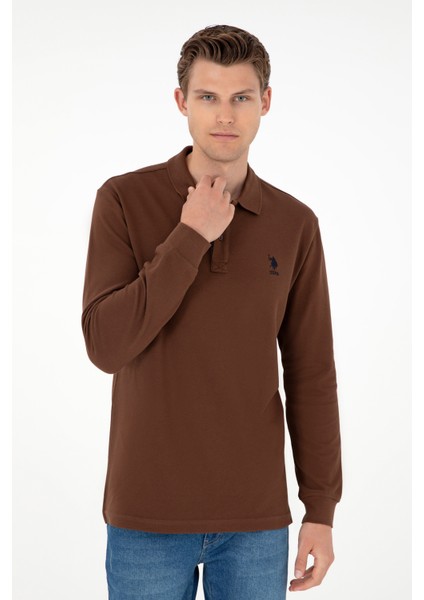 Erkek Kahverengi Sweatshirt 50289062-VR029 modelleri