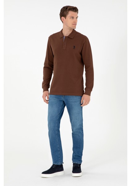 Erkek Kahverengi Sweatshirt 50289062-VR029 fırsatları